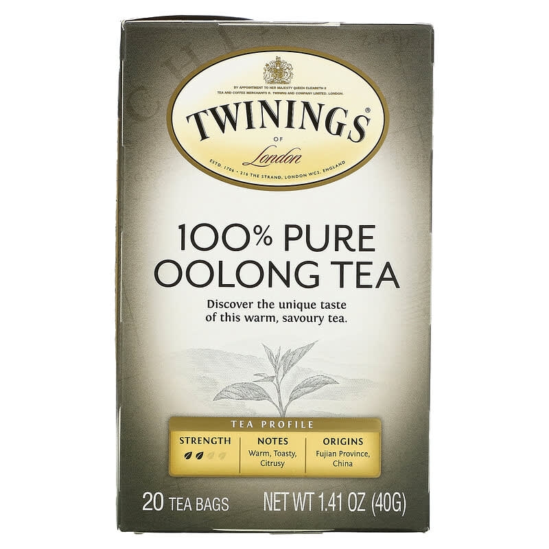 Twinings 100% Pure Oolong Tea 20 Tea Bags 40g