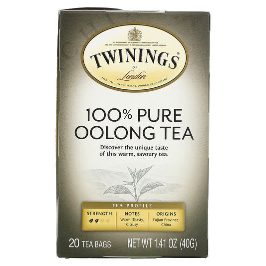 Twinings 100% Pure Oolong Tea 20 Tea Bags 40g