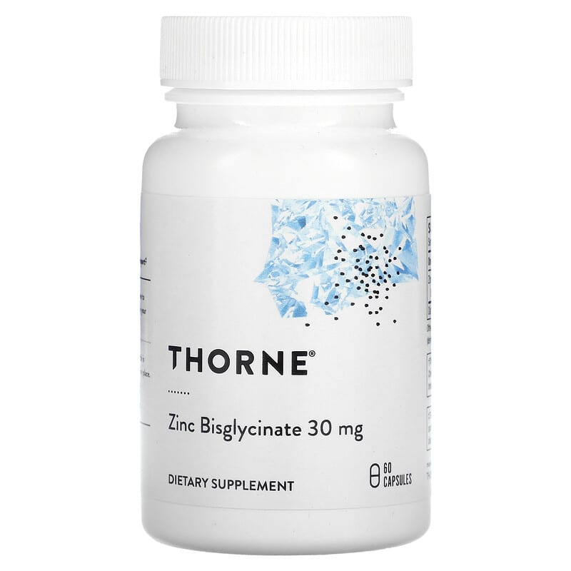 Thorne Zinc Bisglycinate 60 Capsules