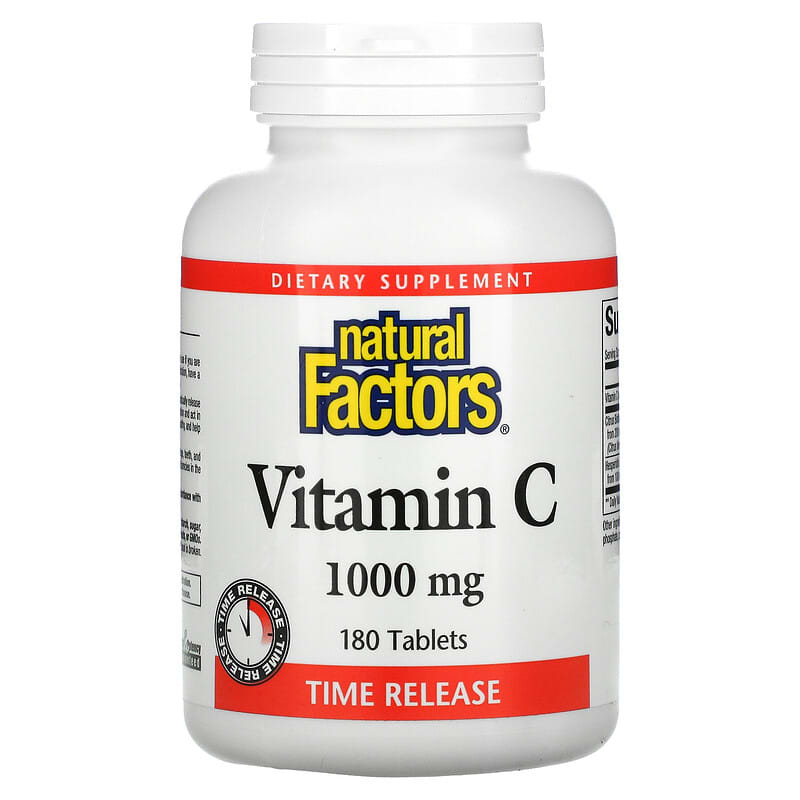 Natural Factors Vitamin C Time Release 1,000 mg