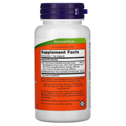 NOW Foods EGCg Green Tea Extract 400 mg