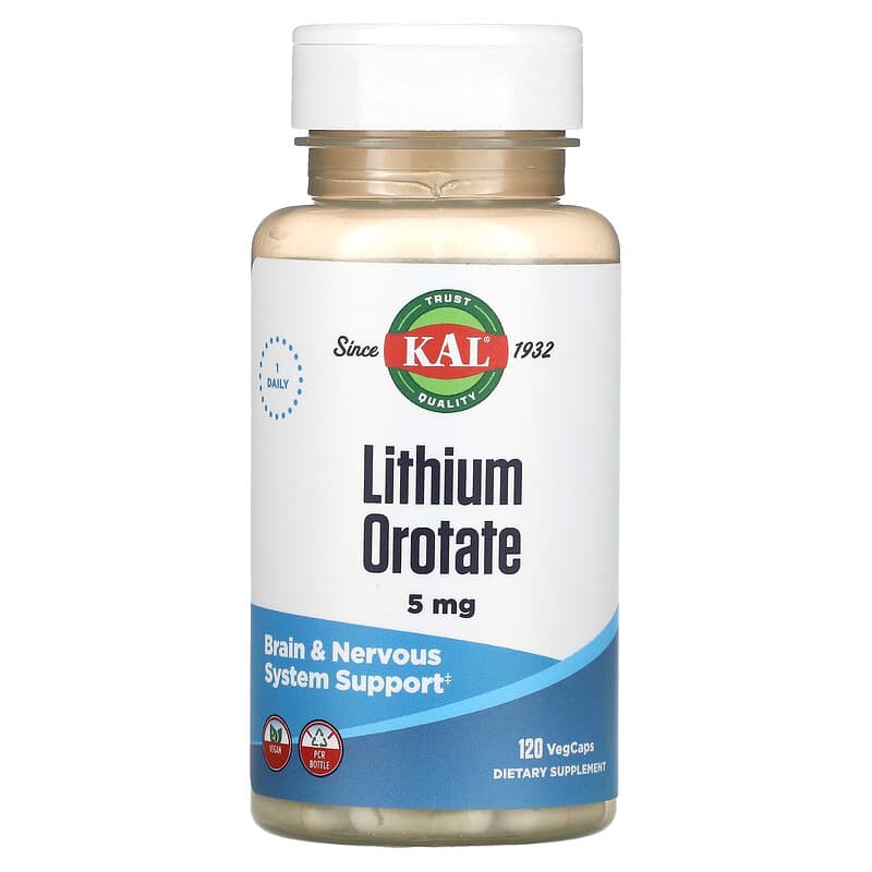 KAL Lithium Orotate 5 mg