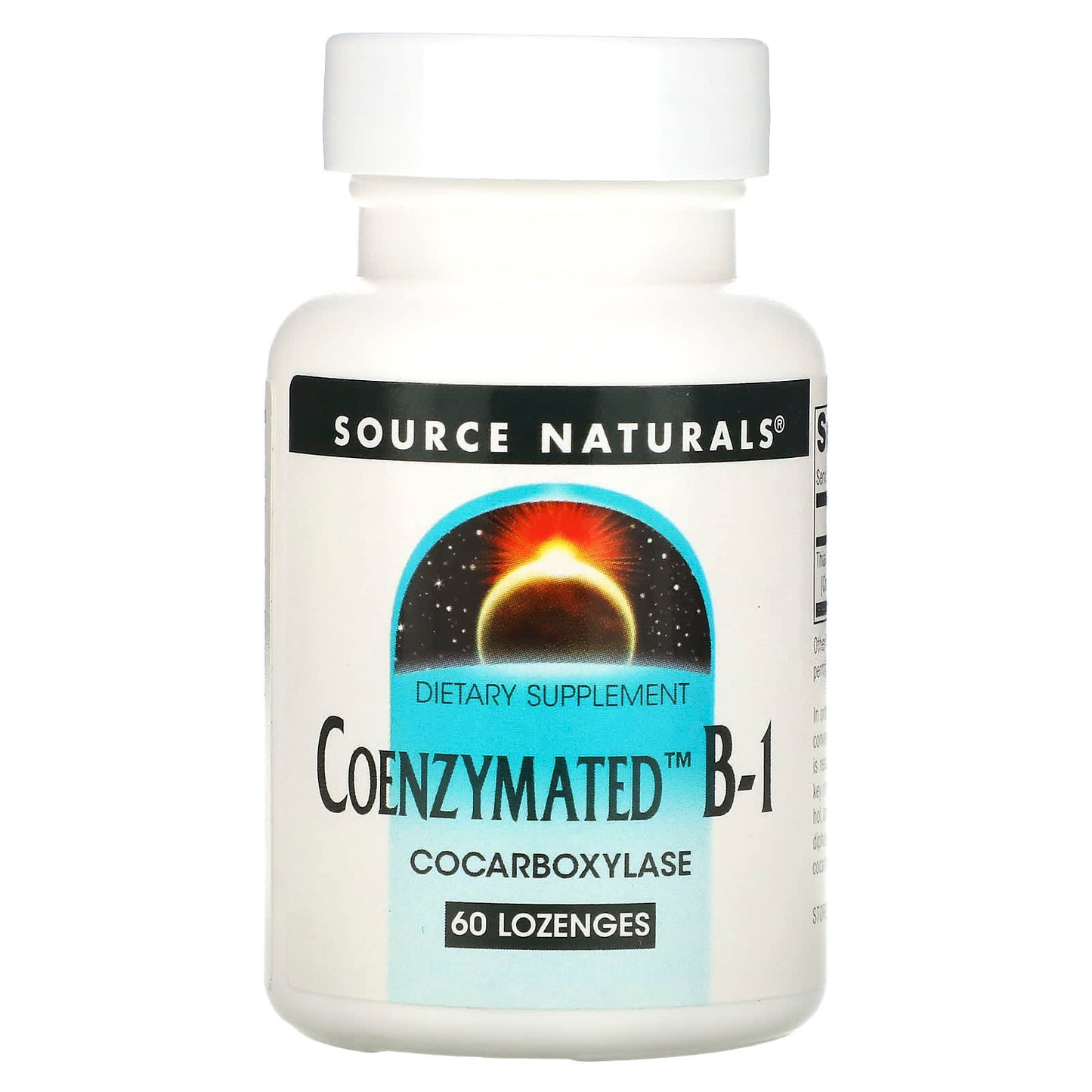 Source Naturals Coenzymated B-1 60 Lozenges