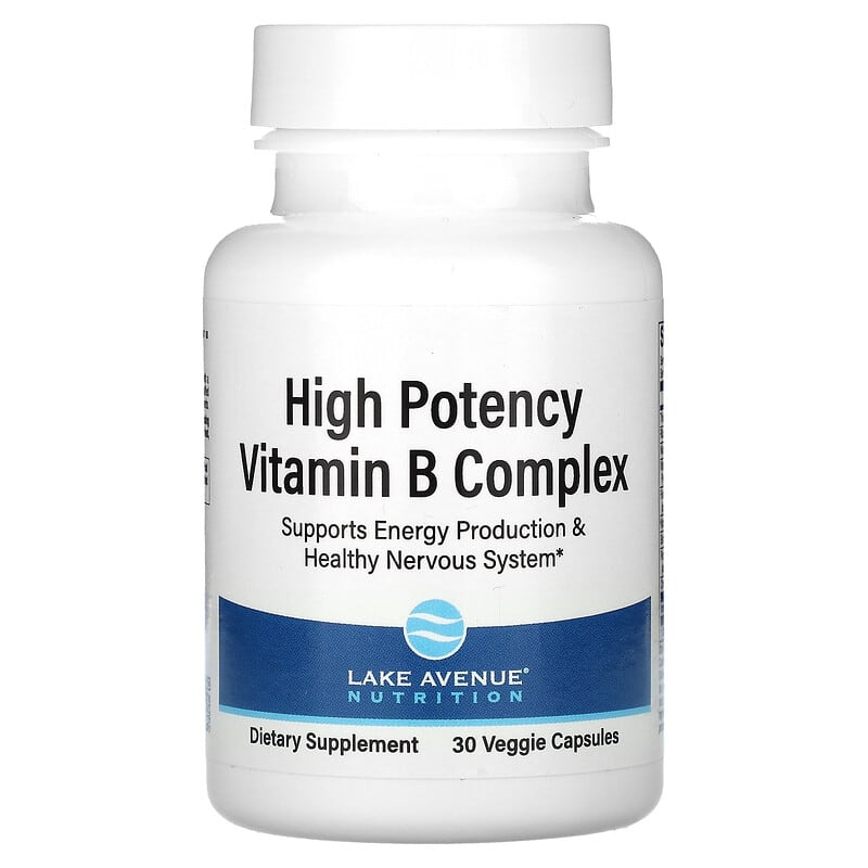 Lake Avenue Nutrition High Potency Vitamin B Complex