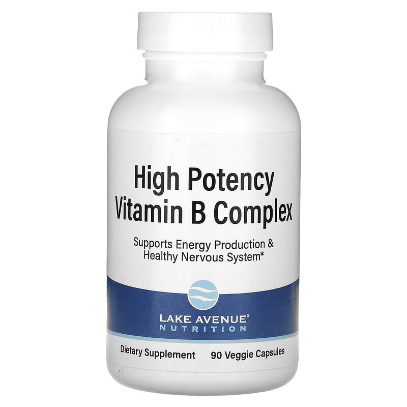 Lake Avenue Nutrition High Potency Vitamin B Complex