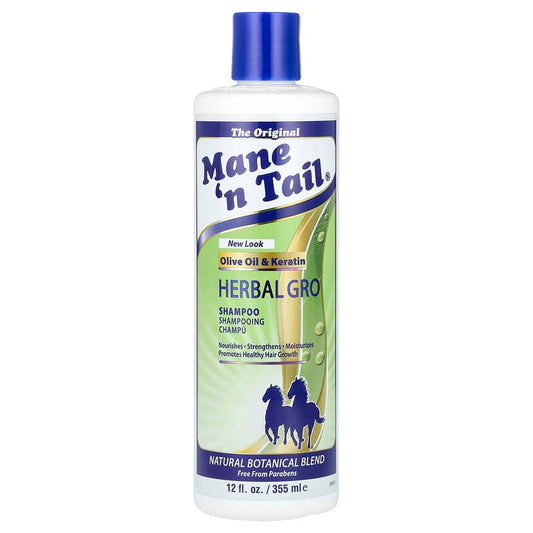 Mane 'n Tail Herbal Gro Shampoo Olive Oil & Keratin 355ml
