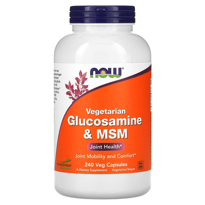 NOW Foods Vegetarian Glucosamine & MSM