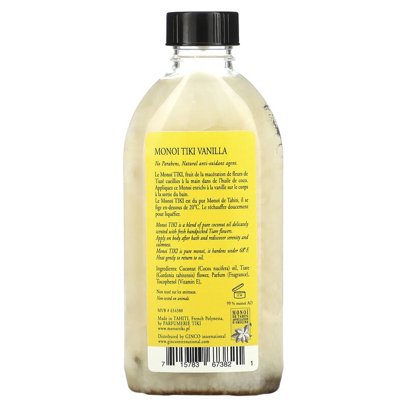 Monoi Tiare Tahiti Coconut Oil 120ml