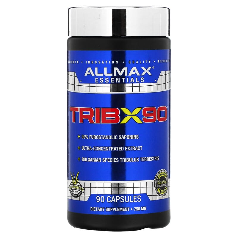 ALLMAX TribX90® 750 mg 90 Capsules