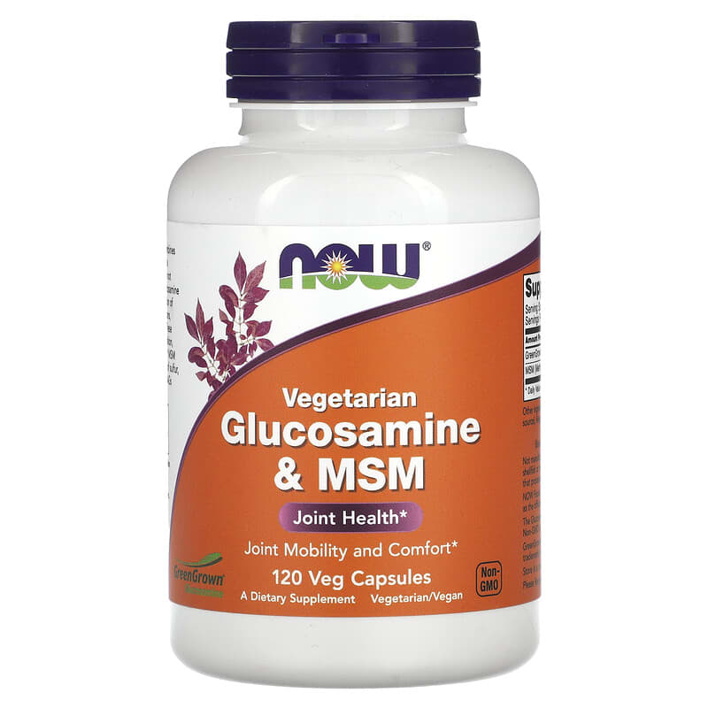 NOW Foods Vegetarian Glucosamine & MSM