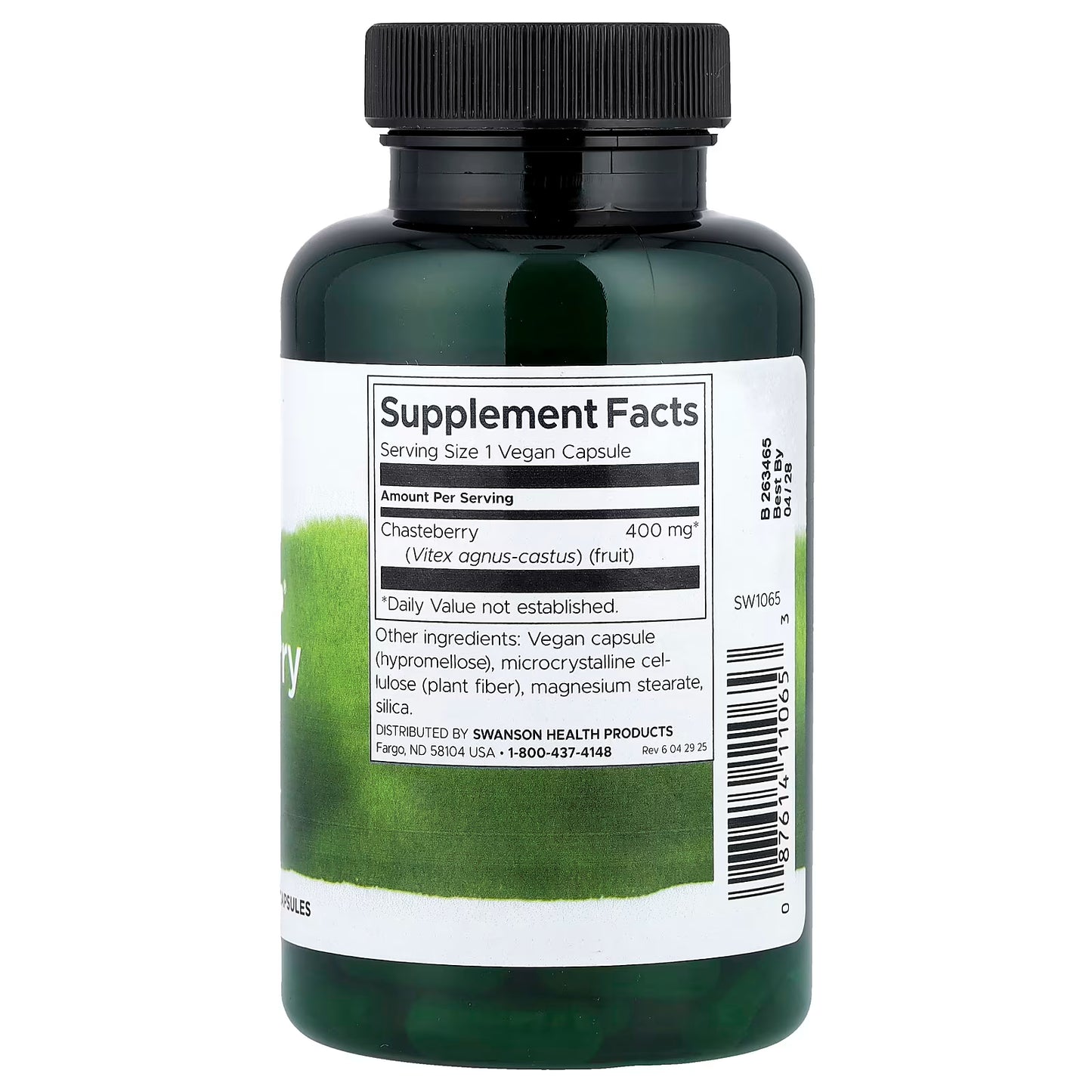 Swanson Full Spectrum Chasteberry Fruit