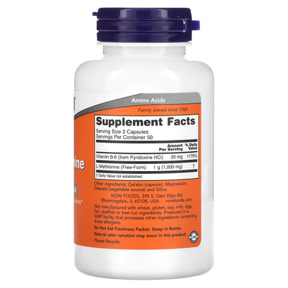 NOW Foods L-Methionine