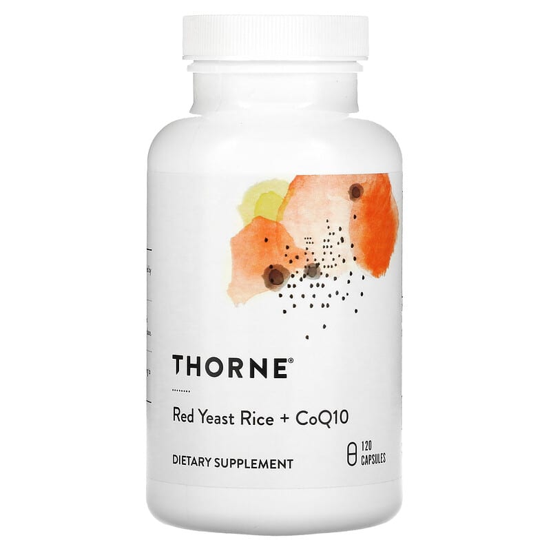 Thorne Red Yeast Rice + CoQ10 120 Capsules