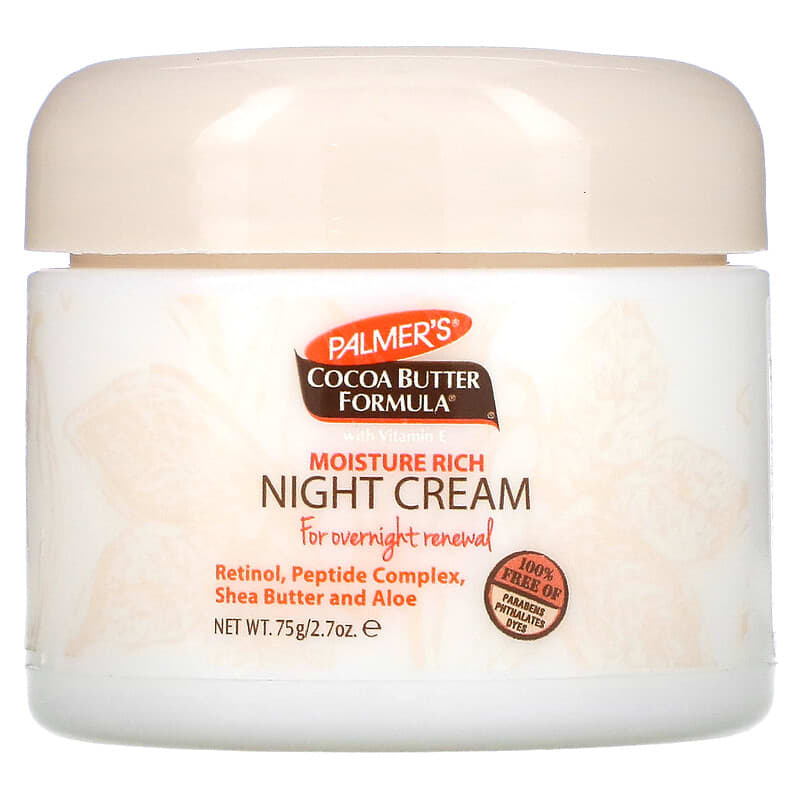 Palmers Cocoa Butter Formula with Vitamin E Moisture Rich Night Cream 75g