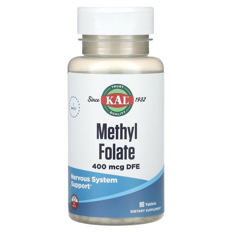 KAL Methyl Folate 90 Tablets