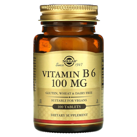 Solgar Vitamin B6 100 Tablets