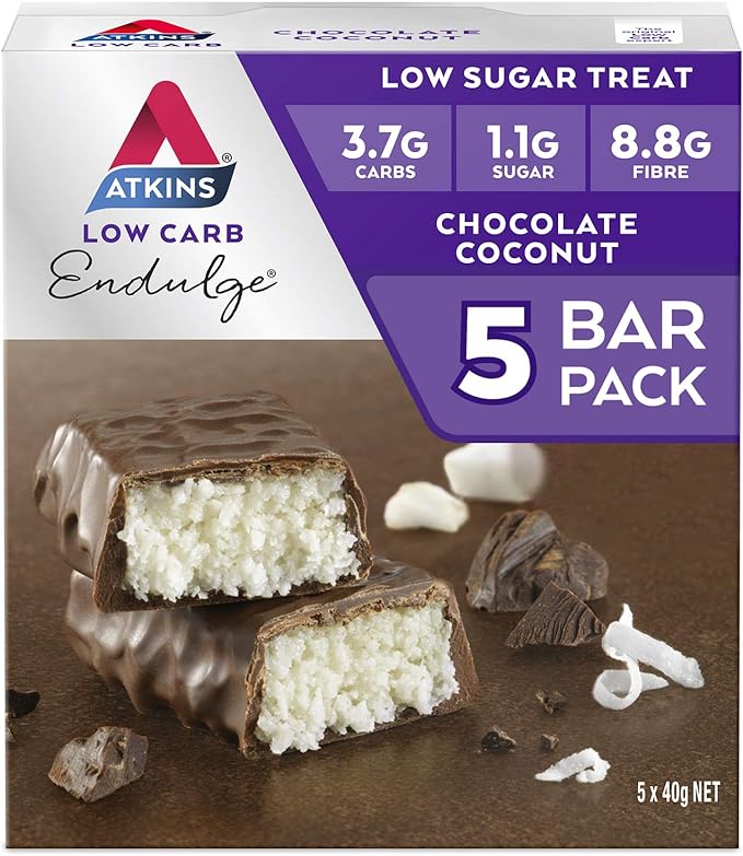 Atkins Endulge Chocolate Coconut Bar 40g