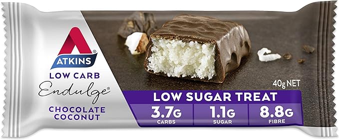 Atkins Endulge Chocolate Coconut Bar 40g