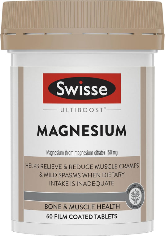 Swisse Ultiboost Magnesium, 60 Tablets