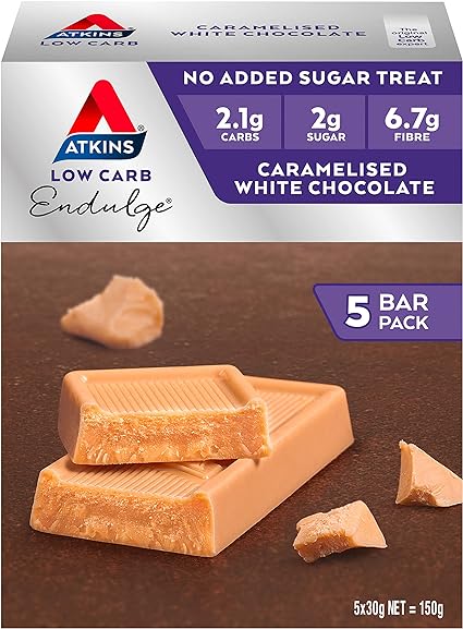 Atkins Endulge Caramelised White Chocolate Bar 30g