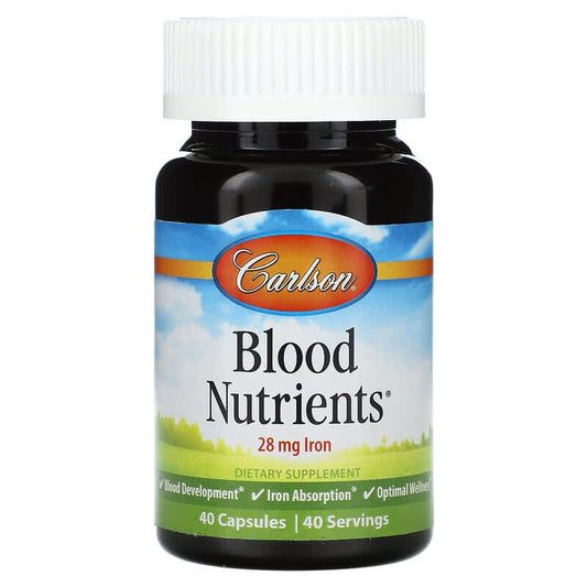Carlson Blood Nutrients Capsules