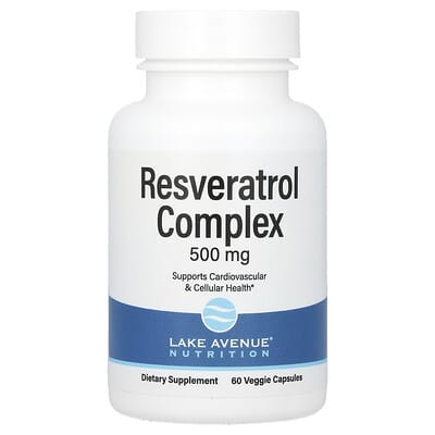 Lake Avenue Nutrition Resveratrol Complex 500 mg