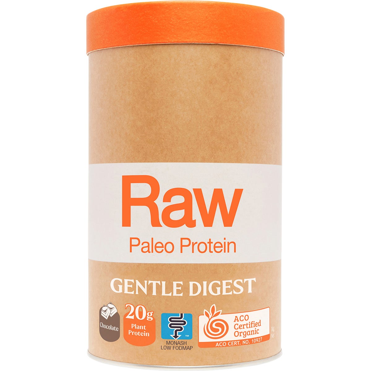 Amazonia Raw Gentle Digest Paleo Protein Chocolate 1kg - Amazonia