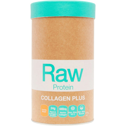 Amazonia Raw Protein Collagen Plus Vanilla Maple 450g - Amazonia