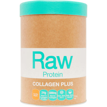 Amazonia Raw Protein Collagen Plus Vanilla Maple 750g - Amazonia