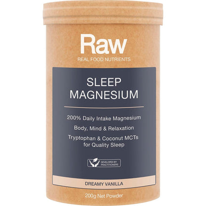 Amazonia Raw Sleep Magnesium Dreamy Vanilla 200g - Amazonia