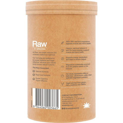 Amazonia Raw Muscle Magnesium Creamy Mango 200g - Amazonia
