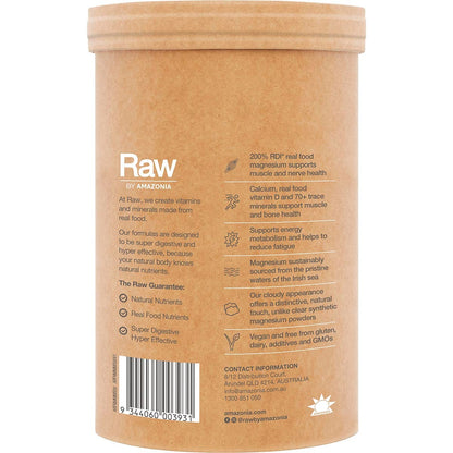 Amazonia Raw Muscle Magnesium Creamy Mango 500g - Amazonia