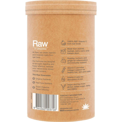 Amazonia Raw Organic Vitamin C Passionfruit 200g - Amazonia