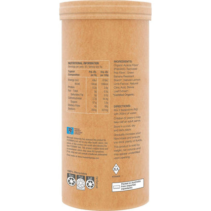 Amazonia Raw Organic Fibre Lemon Lime 300g - Amazonia