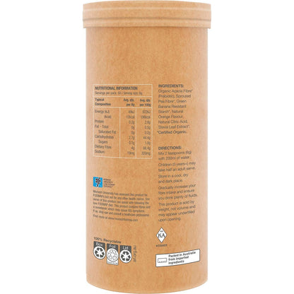 Amazonia Raw Organic Fibre Orange 300g - Amazonia