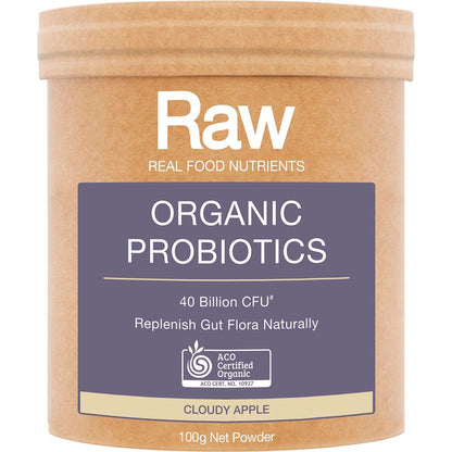 Amazonia Raw Organic Probiotics Cloudy Apple 100g - Amazonia