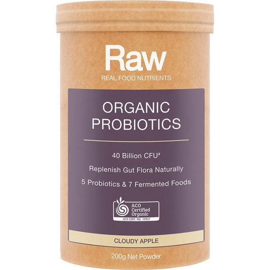 Amazonia Raw Organic Probiotics Cloudy Apple 200g - Amazonia