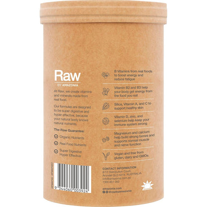 Amazonia Raw Organic Multivitamin Pineapple 500g - Amazonia