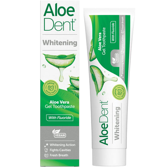 Aloe Dent Toothpaste Whitening with Fluoride 100ml - Aloe Dent
