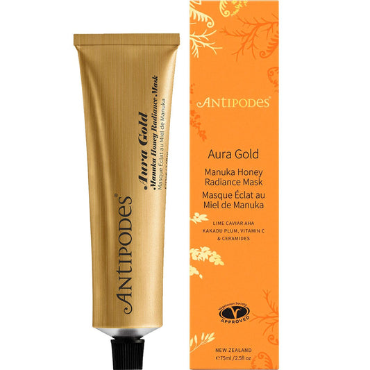 Antipodes Aura Gold Manuka Honey Radiance Mask 75ml - Antipodes