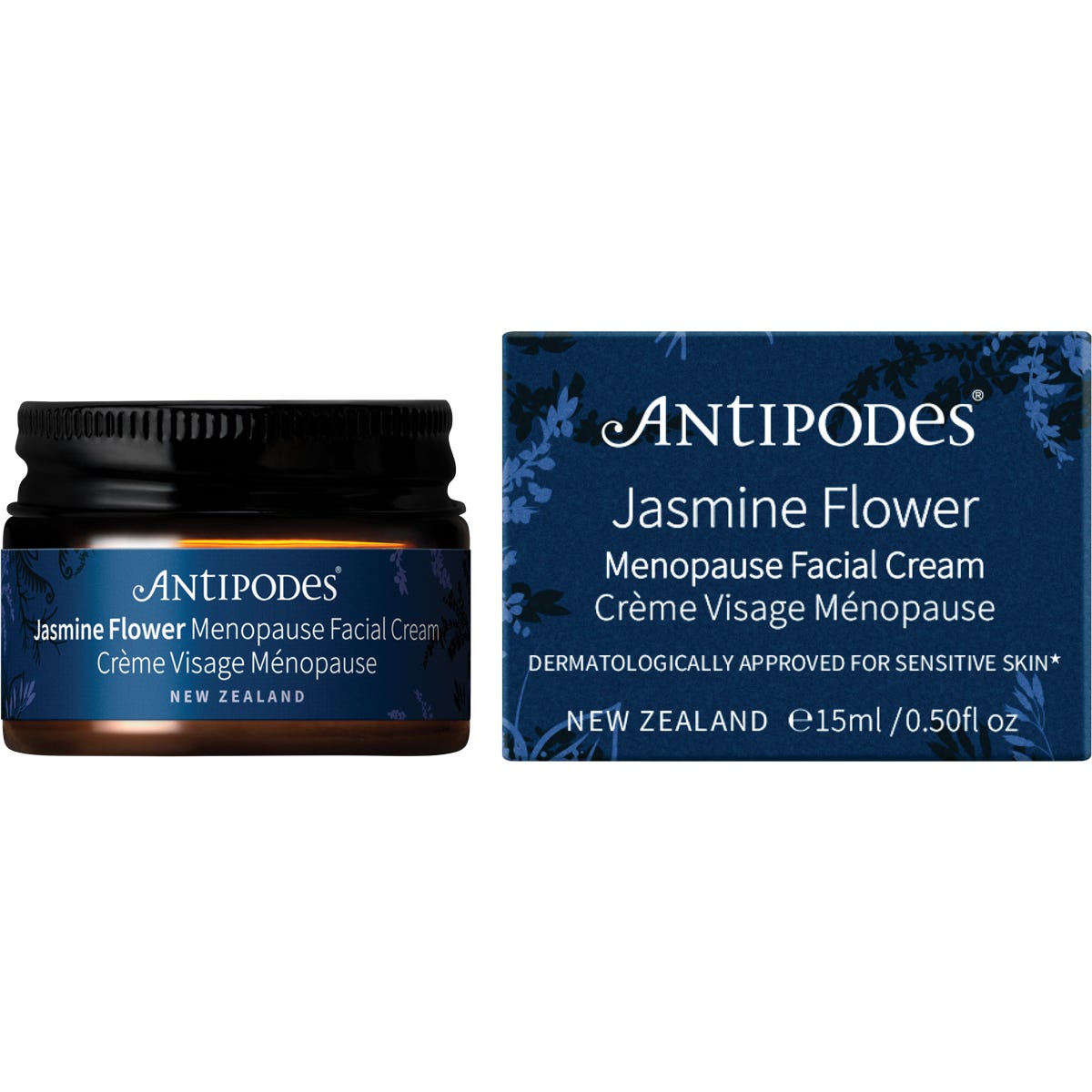 Antipodes Jasmine Flower Menopause Facial Cream MINI 15ml - Antipodes