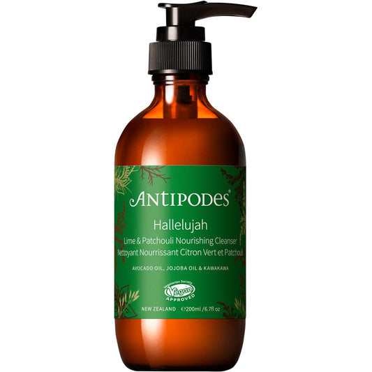 Antipodes Hallelujah Lime & Patchouli Nourishing Cleanser 200ml - Antipodes