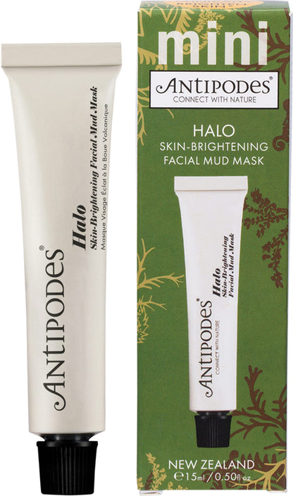 Antipodes Halo Skin-Brightening Facial Mud Mask MINI 15ml - Antipodes