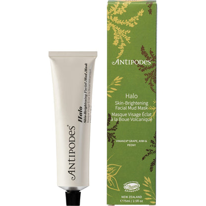 Antipodes Halo Skin-Brightening Facial Mud Mask 75ml - Antipodes