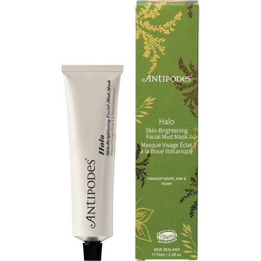 Antipodes Halo Skin-Brightening Facial Mud Mask 75ml - Antipodes