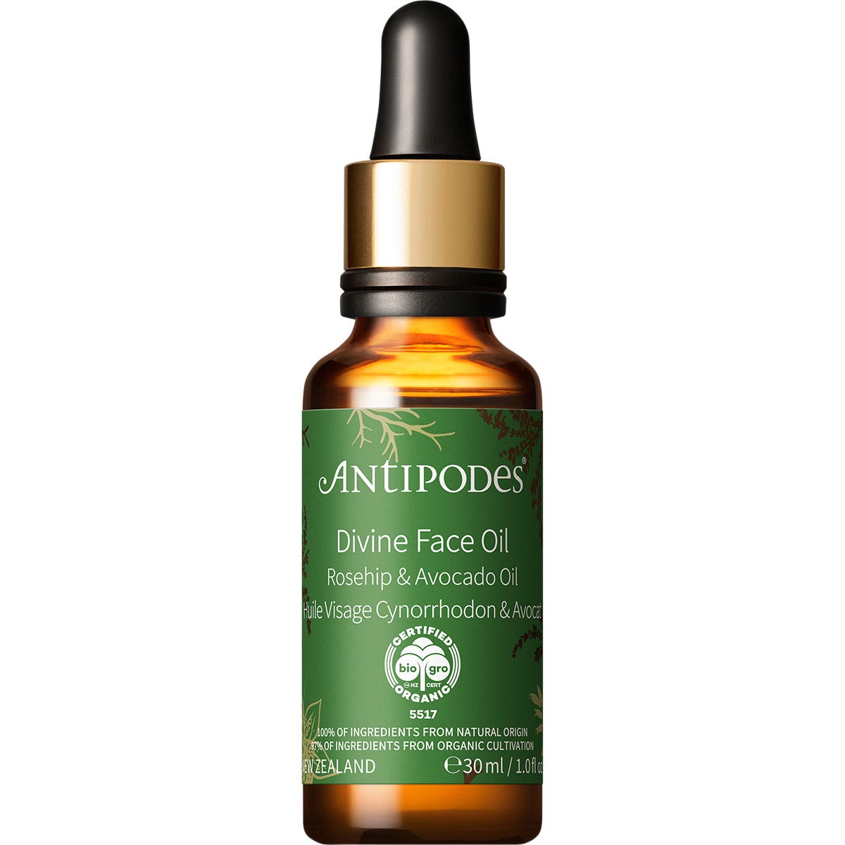 Antipodes Divine Rosehip & Avocado Oil Face Oil 30ml - Antipodes
