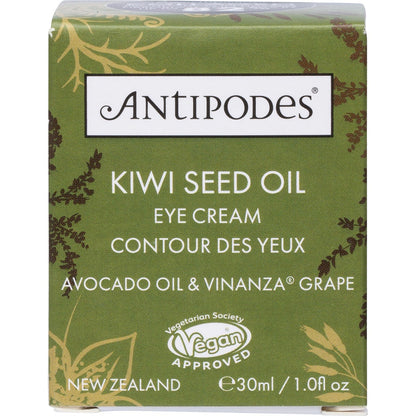 Antipodes Kiwi Seed Oil Eye Cream 30ml - Antipodes