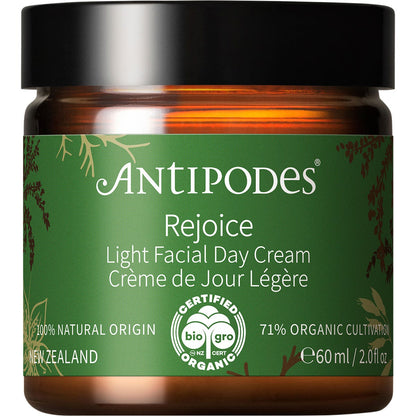 Antipodes Rejoice Light Facial Day Cream 60ml - Antipodes
