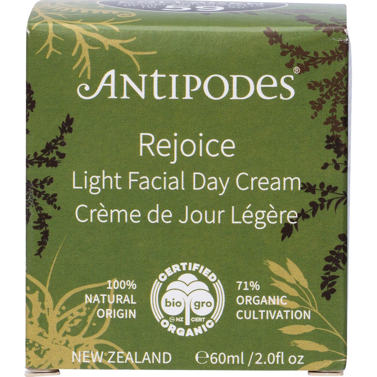 Antipodes Rejoice Light Facial Day Cream 60ml - Antipodes