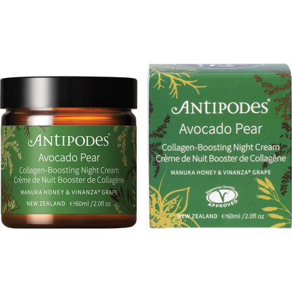 Antipodes Avocado Pear Collagen-Boosting Night Cream 60ml - Antipodes